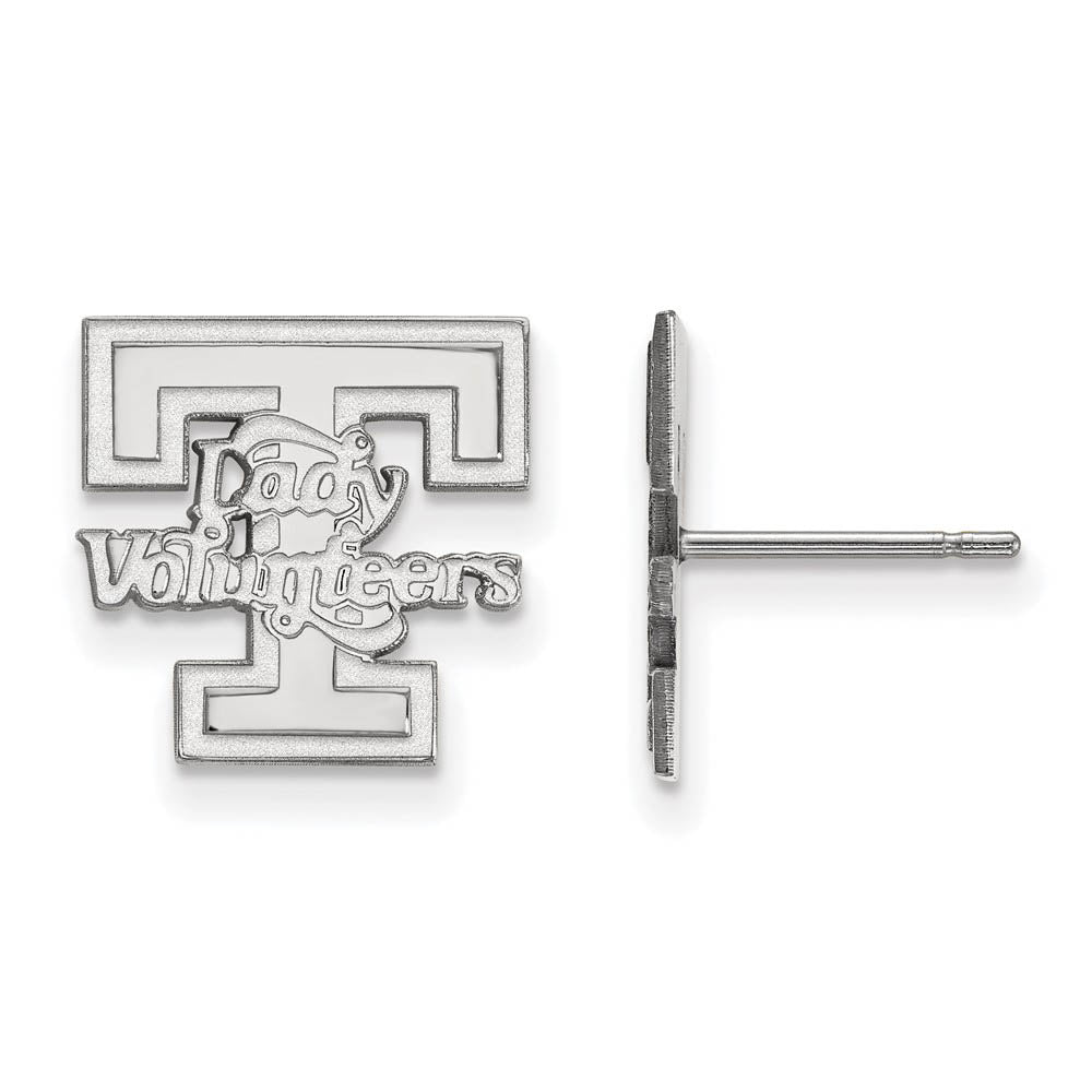 Sterling Silver University of Tennessee Small Post Earrings, Item E15289 by The Black Bow Jewelry Co.