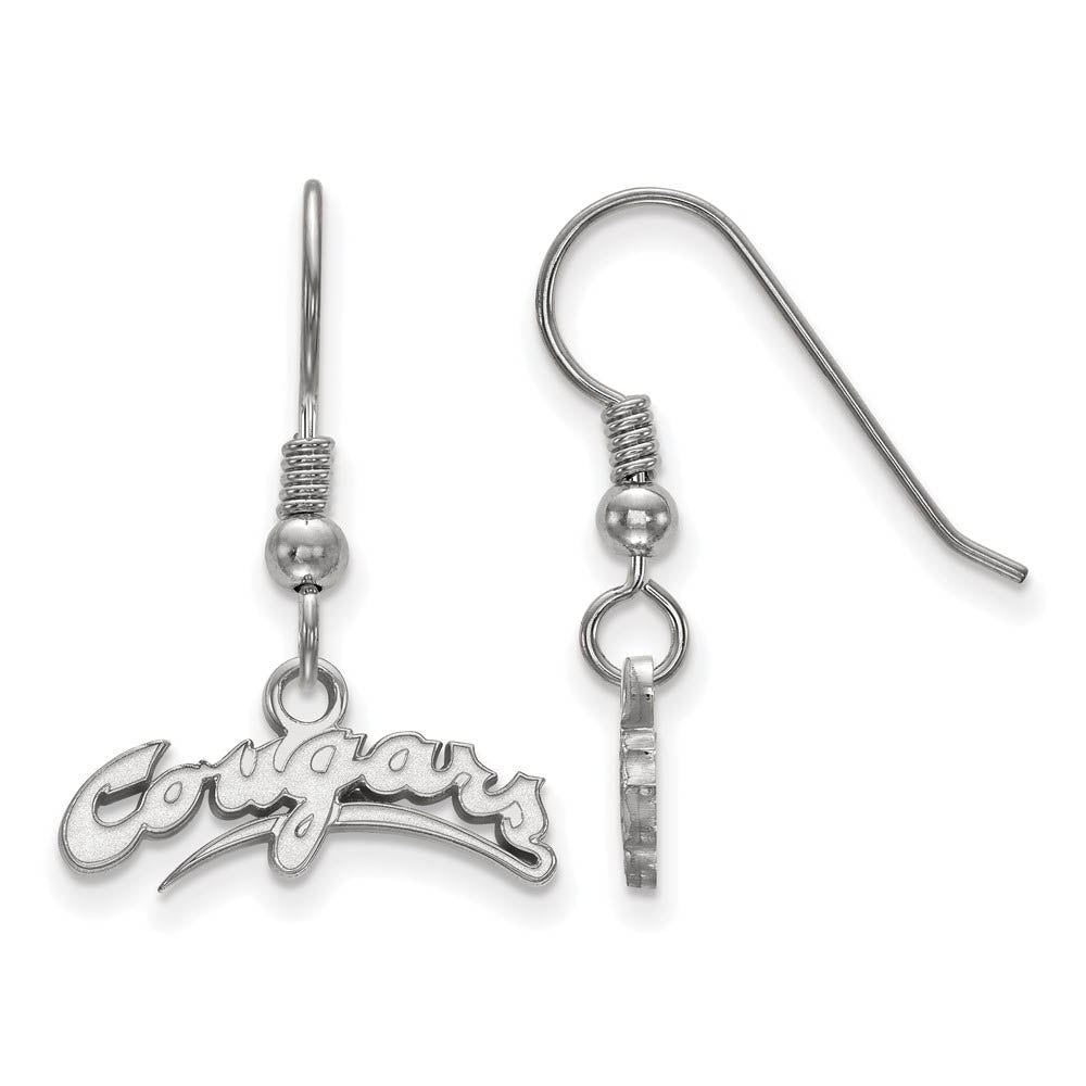 Sterling Silver Washington State XS (Tiny) Dangle Earrings, Item E15564 by The Black Bow Jewelry Co.