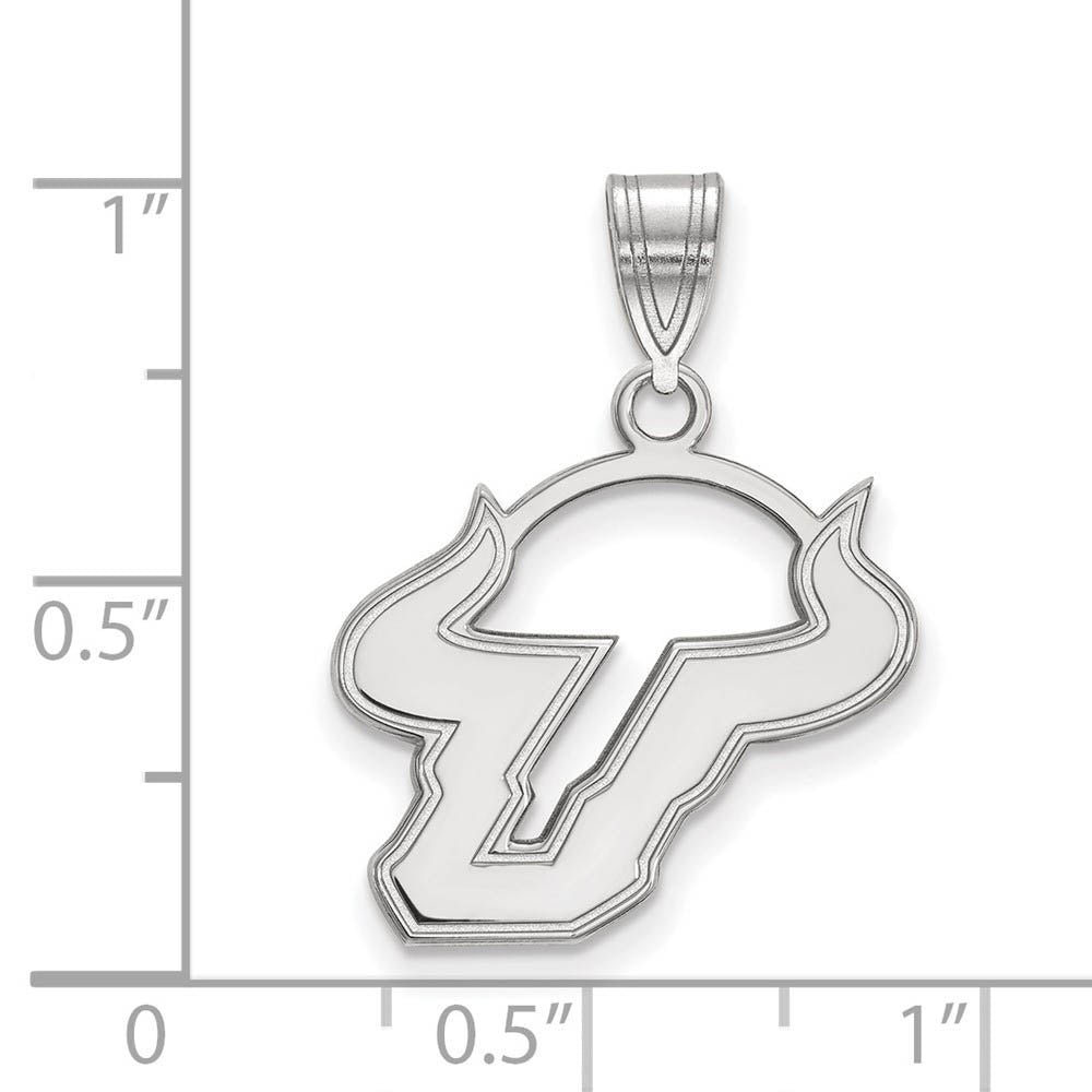 Alternate view of the Sterling Silver South Florida Medium Pendant by The Black Bow Jewelry Co.