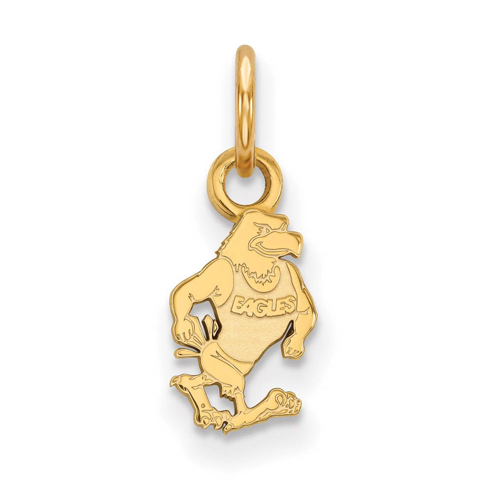 14k Yellow Gold Georgia Southern U XS (Tiny) Charm or Pendant, Item P23048 by The Black Bow Jewelry Co.