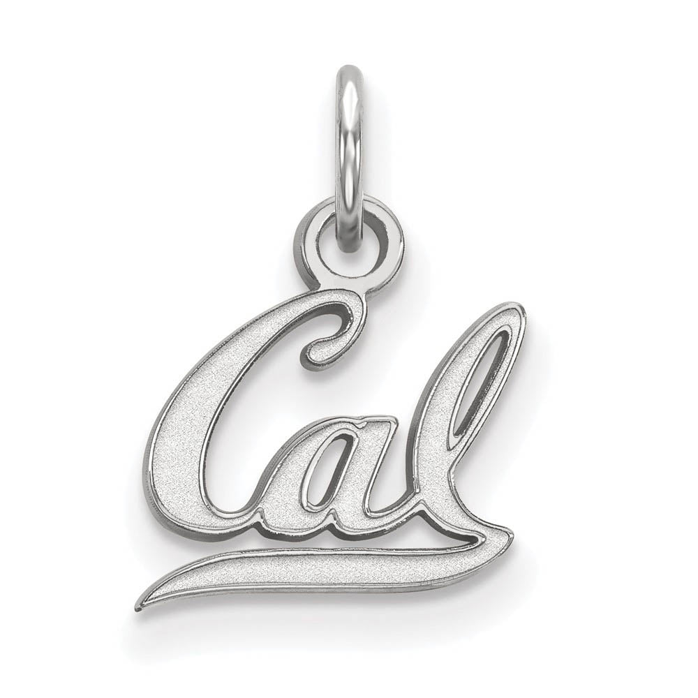Sterling Silver California Berkeley XS (Tiny) Charm or Pendant, Item P23202 by The Black Bow Jewelry Co.