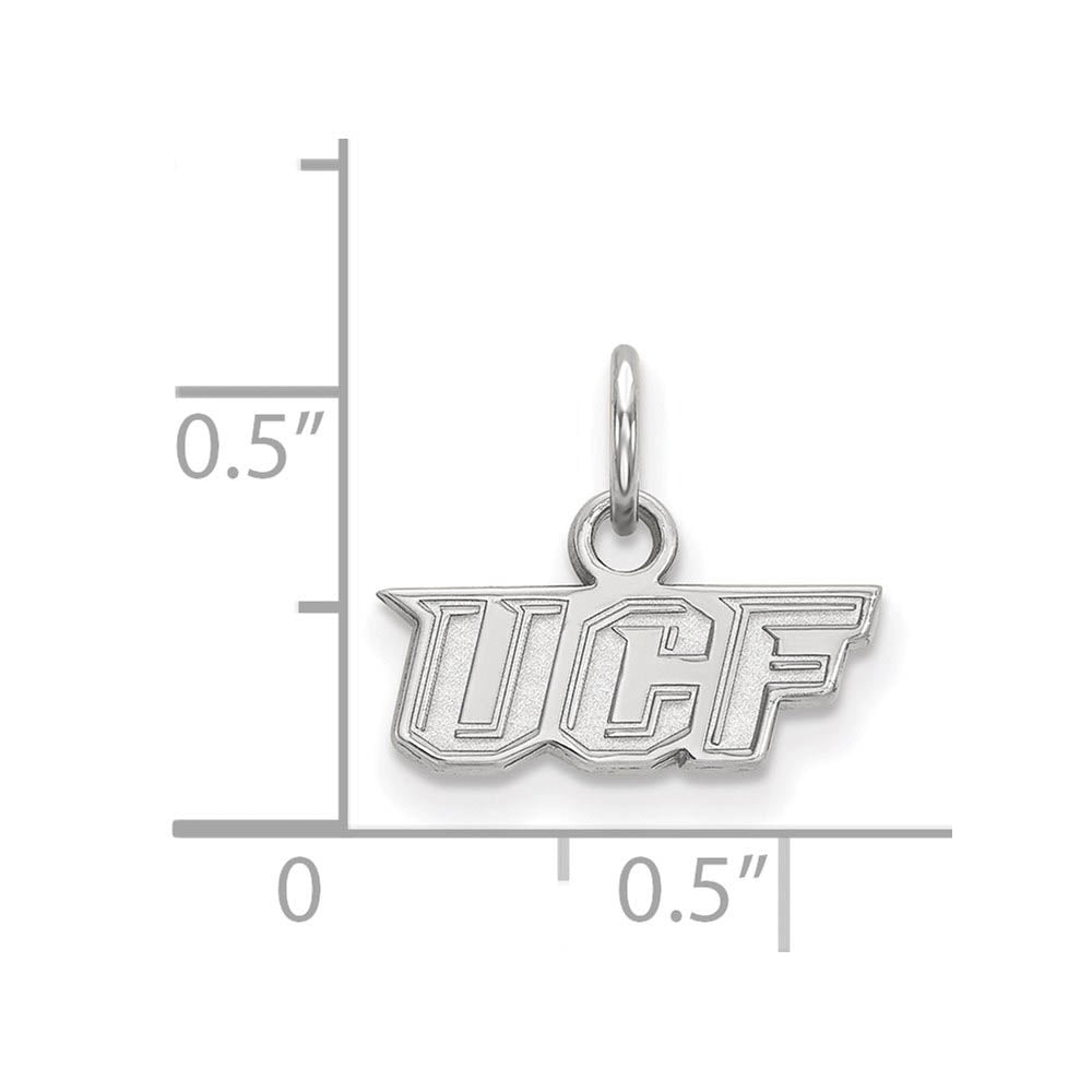 Alternate view of the Sterling Silver Central Florida XS (Tiny) Charm or Pendant by The Black Bow Jewelry Co.