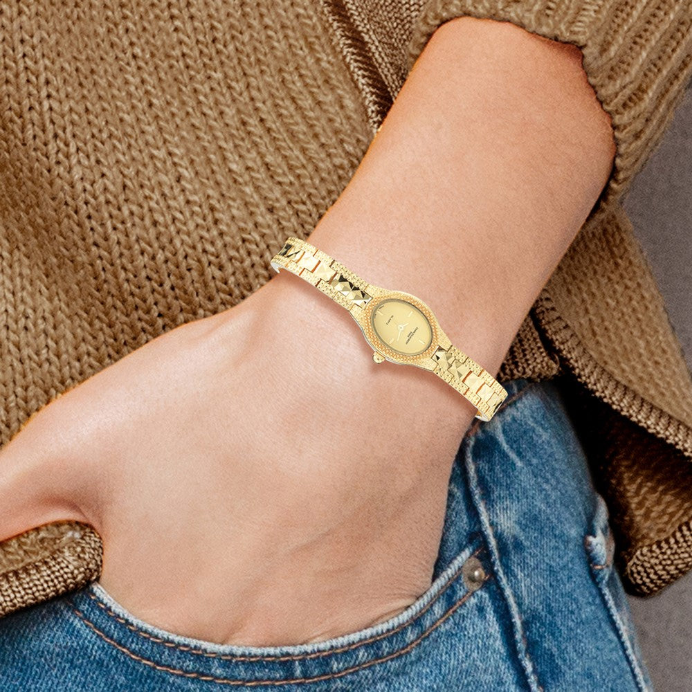 Alternate view of the Charles Hubert Ladies Gold-plated Dress Watch by The Black Bow Jewelry Co.
