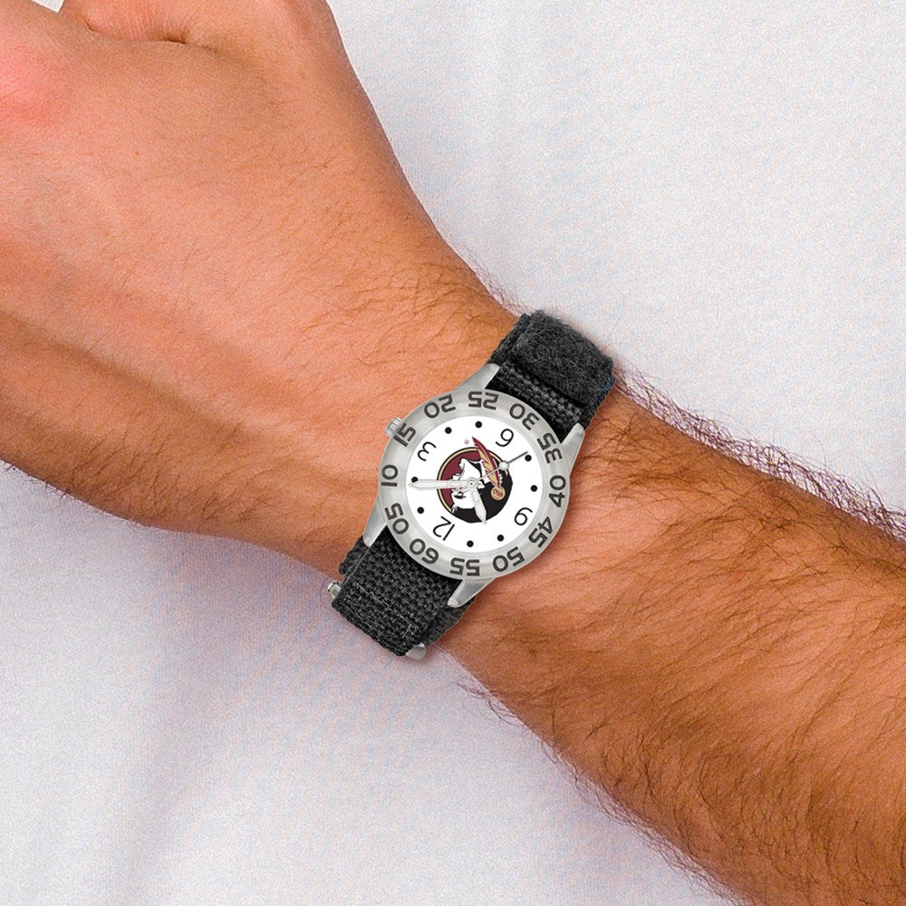 Alternate view of the Kids Florida State University Childs Fan Watch by The Black Bow Jewelry Co.