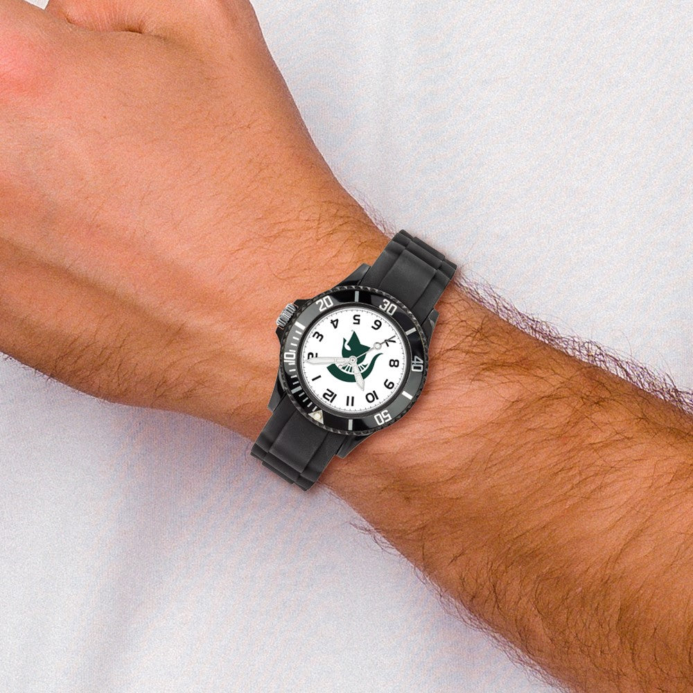 Alternate view of the Mens Michigan State University Scholastic Watch by The Black Bow Jewelry Co.