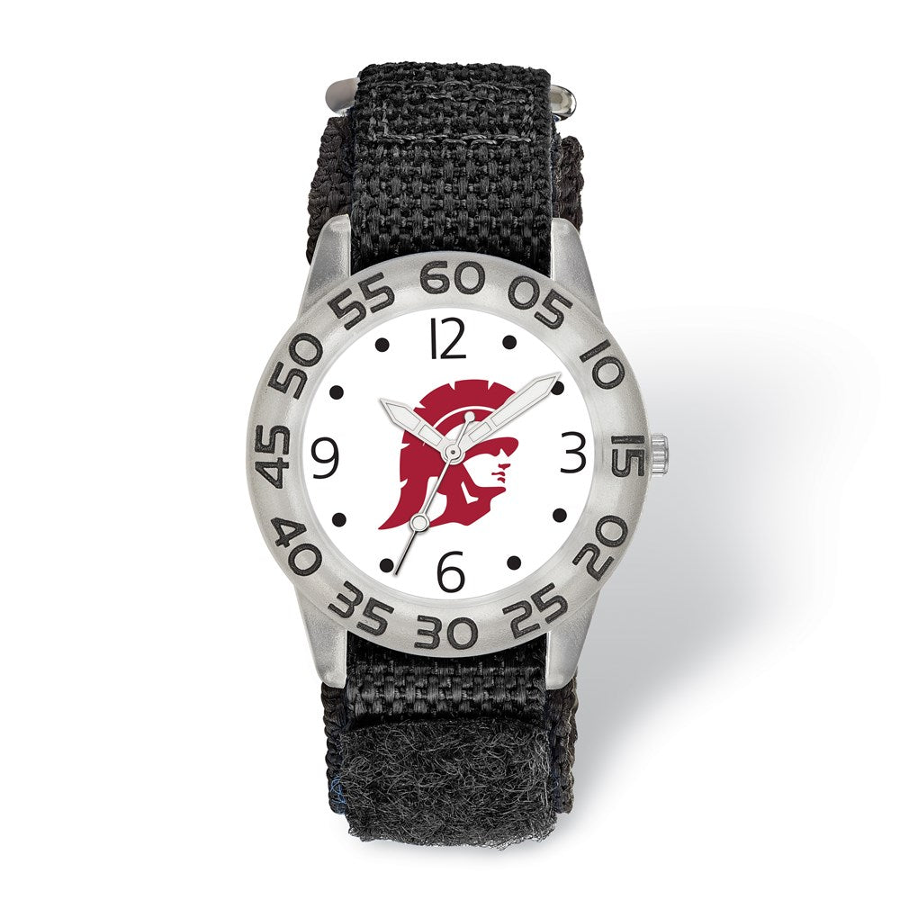 Kids University of Southern California Childs Fan Watch, Item W9690 by The Black Bow Jewelry Co.