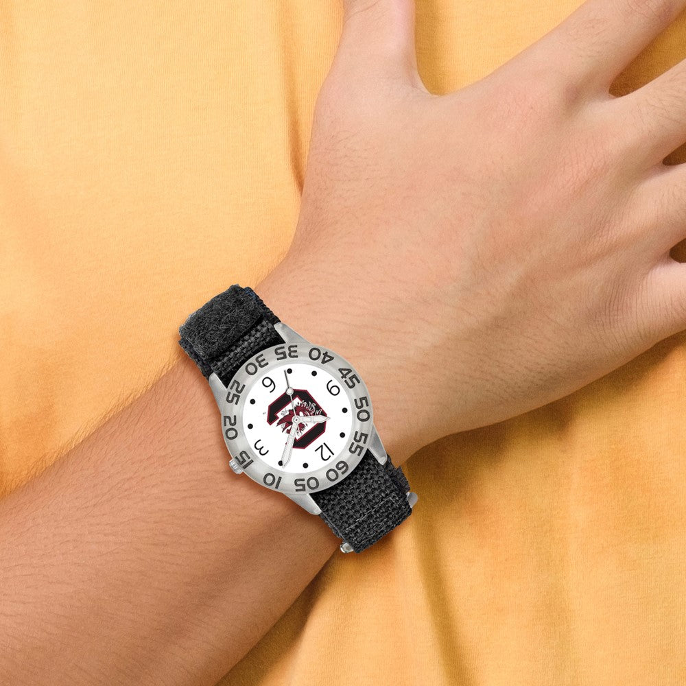 Alternate view of the Kids University of South Carolina Childs Fan Watch by The Black Bow Jewelry Co.