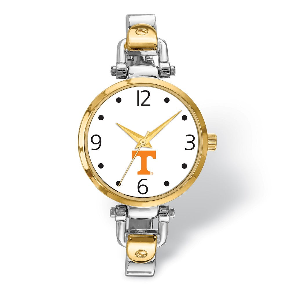 Ladies University of Tennessee Knoxville Elegant 2-tone Watch, Item W9710 by The Black Bow Jewelry Co.
