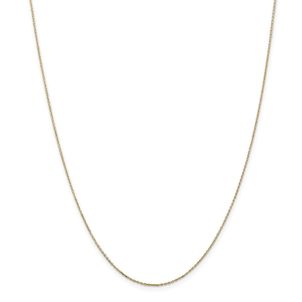 14k Yellow Gold Polished Blow Dryer Necklace