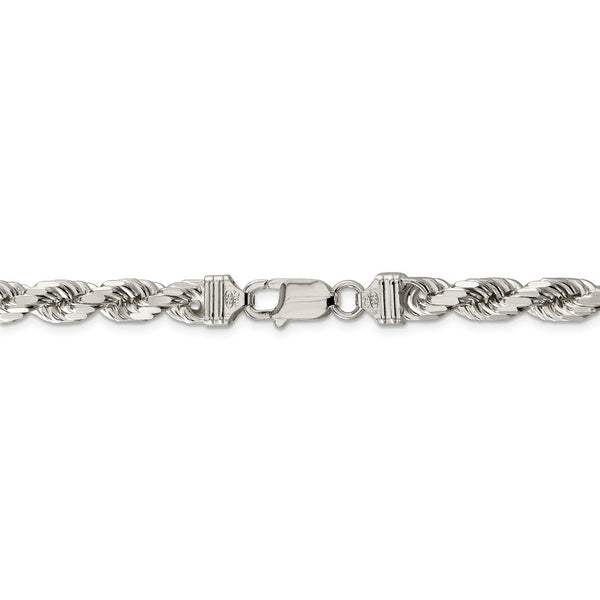 Double Row Braided Rope Chain Bracelet in 10K Gold - 7.5