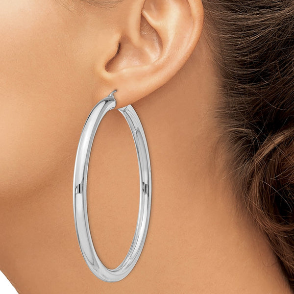 Louise Earrings Silver Plated Elegant Round Chic Shape Jewelry 