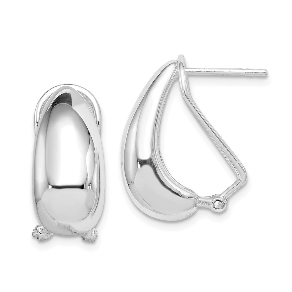 Sterling Silver Tapered Drop Earrings, Item E9103 by The Black Bow Jewelry Co.