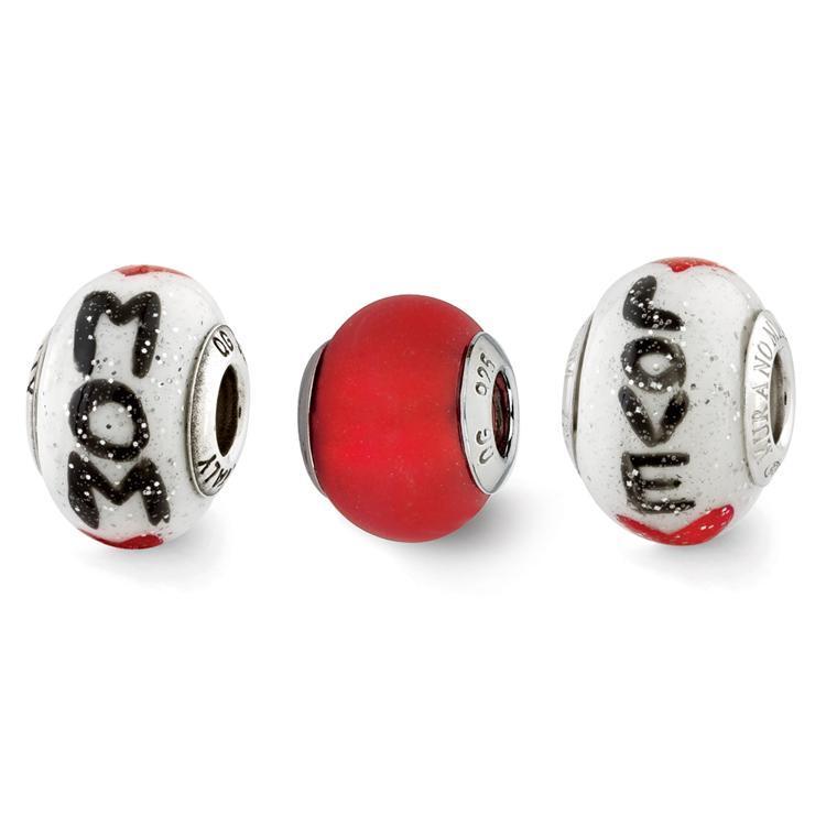 Expression Theme Bead Charms by The Black Bow Jewelry Co.