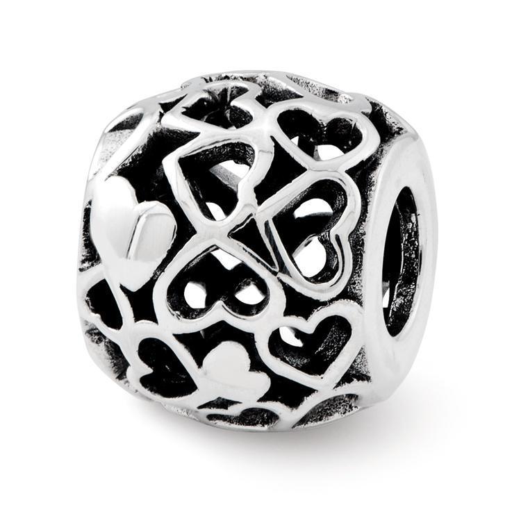 Expression Bracelets Bali Bead Charms by The Black Bow Jewelry Co.