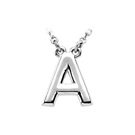 Block Initials ~ Classic Designs by The Black Bow Jewelry Co.