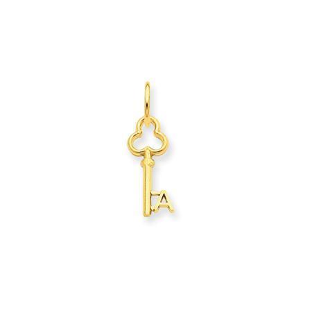 Hannah Mini Key Initial Collection by The Black Bow Jewelry Co.