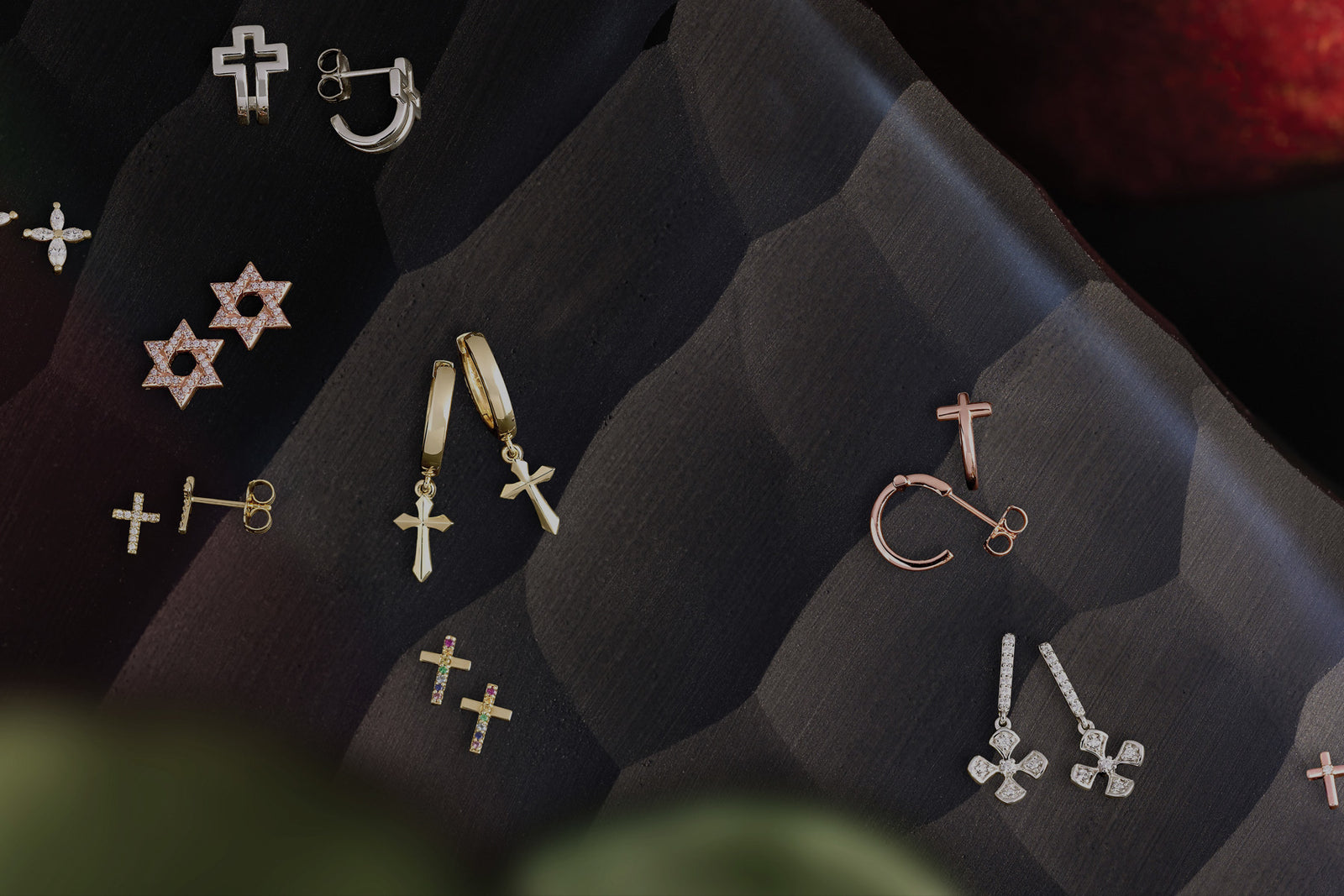 Religious Earrings - The Black Bow Jewelry Company