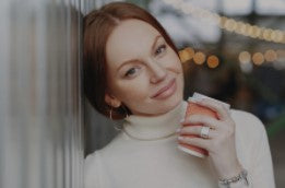 J Hoop Earrings by The Black Bow Jewelry Company