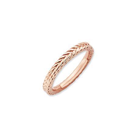 Domed Stack Bands by The Black Bow Jewelry Co.