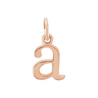 Rose Gold Initial Collection by The Black Bow Jewelry Co.