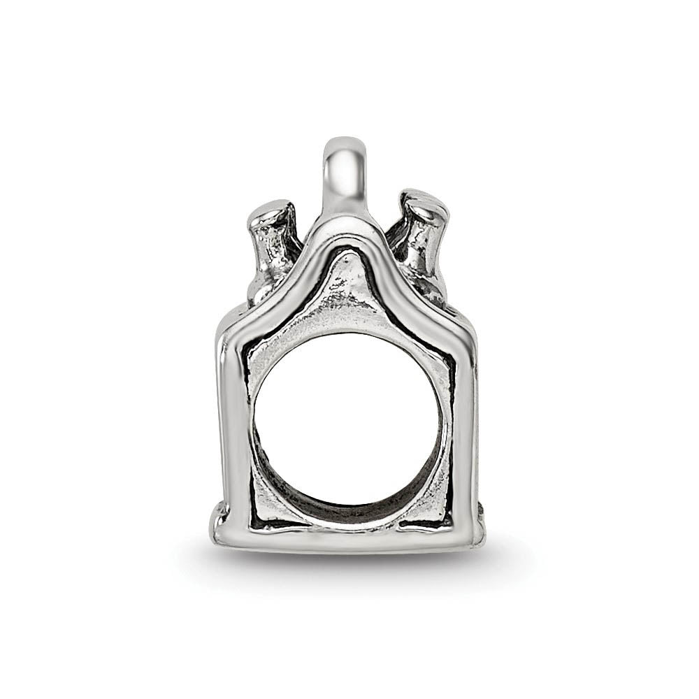 Alternate view of the Sterling Silver 6-pack Beer Bead Charm by The Black Bow Jewelry Co.