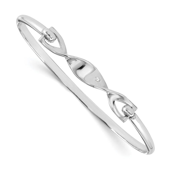 PRY シュウトSilver Hook Bangle size1 Silver Hook Bangle – PRY