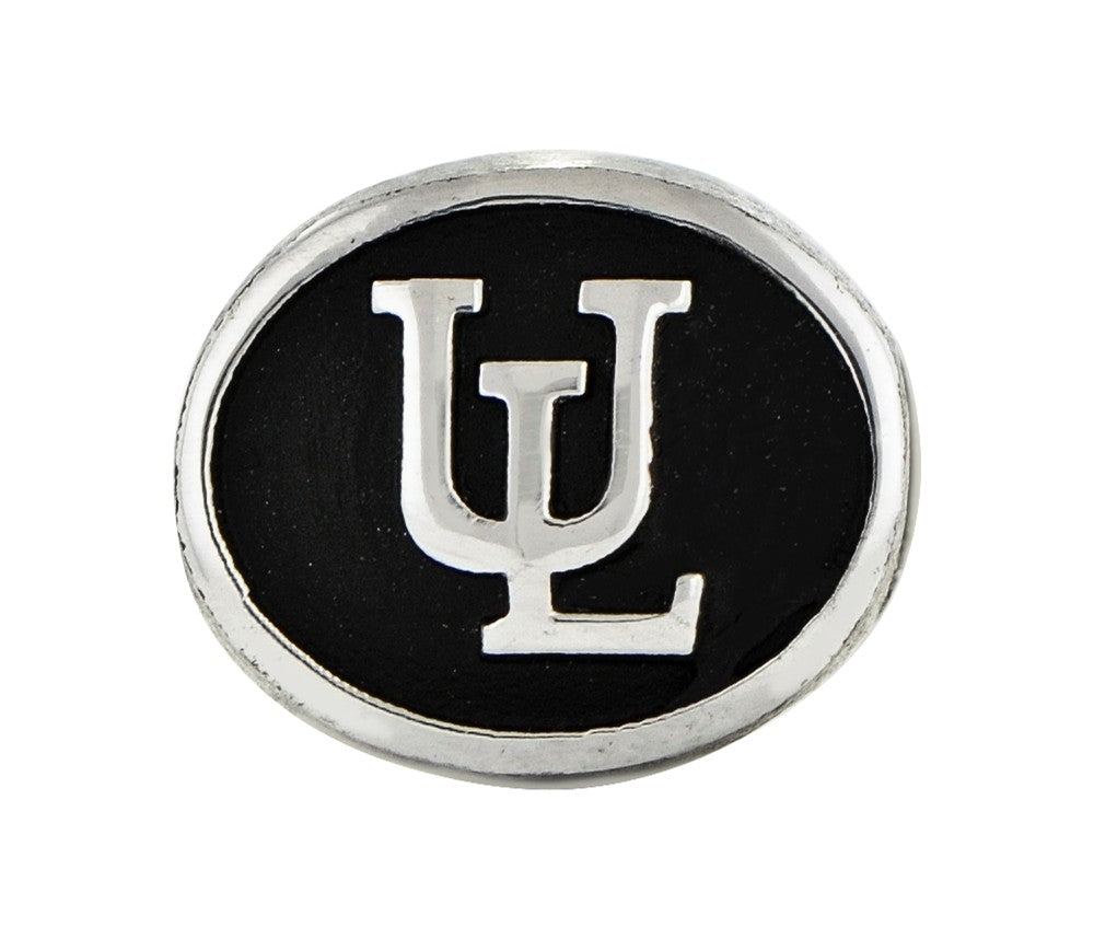 Sterling Silver University of Louisiana at Lafayette Bead Charm, Item B12692 by The Black Bow Jewelry Co.