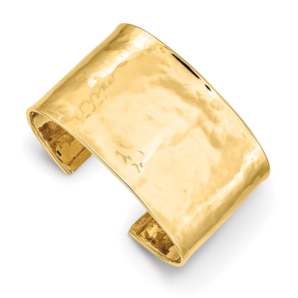 14k Gold Sculptural Cuff Bracelet – Zina Beverly Hills
