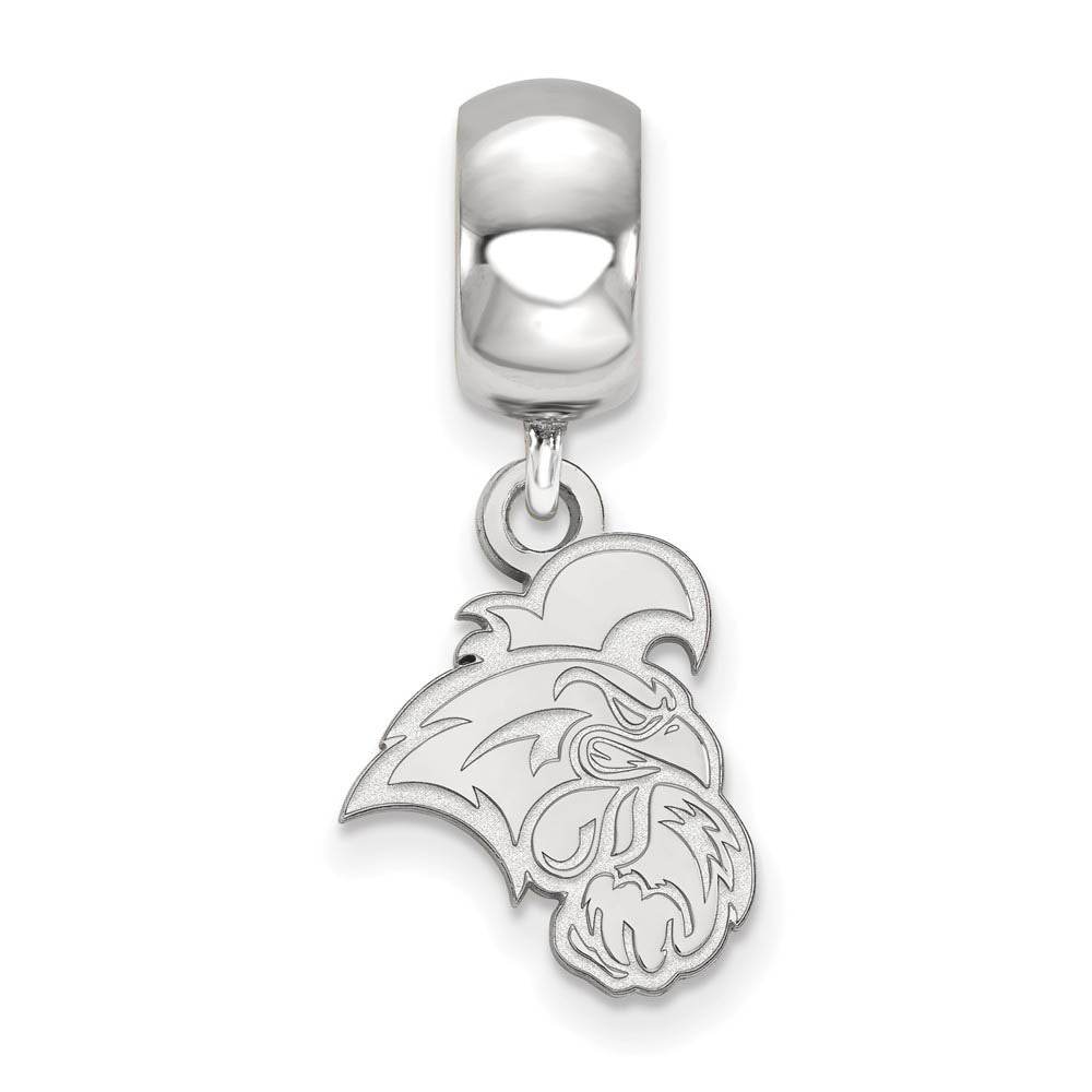 Alternate view of the Sterling Silver Coastal Carolina University Sm Dangle Bead Charm by The Black Bow Jewelry Co.