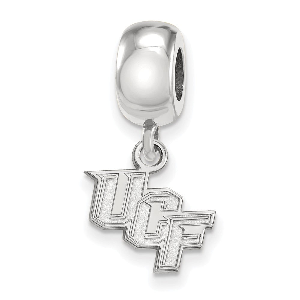 Sterling Silver University of Central Florida XS Dangle Bead Charm, Item B14124 by The Black Bow Jewelry Co.