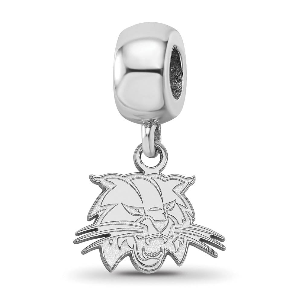 Sterling Silver Ohio University XS Dangle Bead Charm, Item B14129 by The Black Bow Jewelry Co.