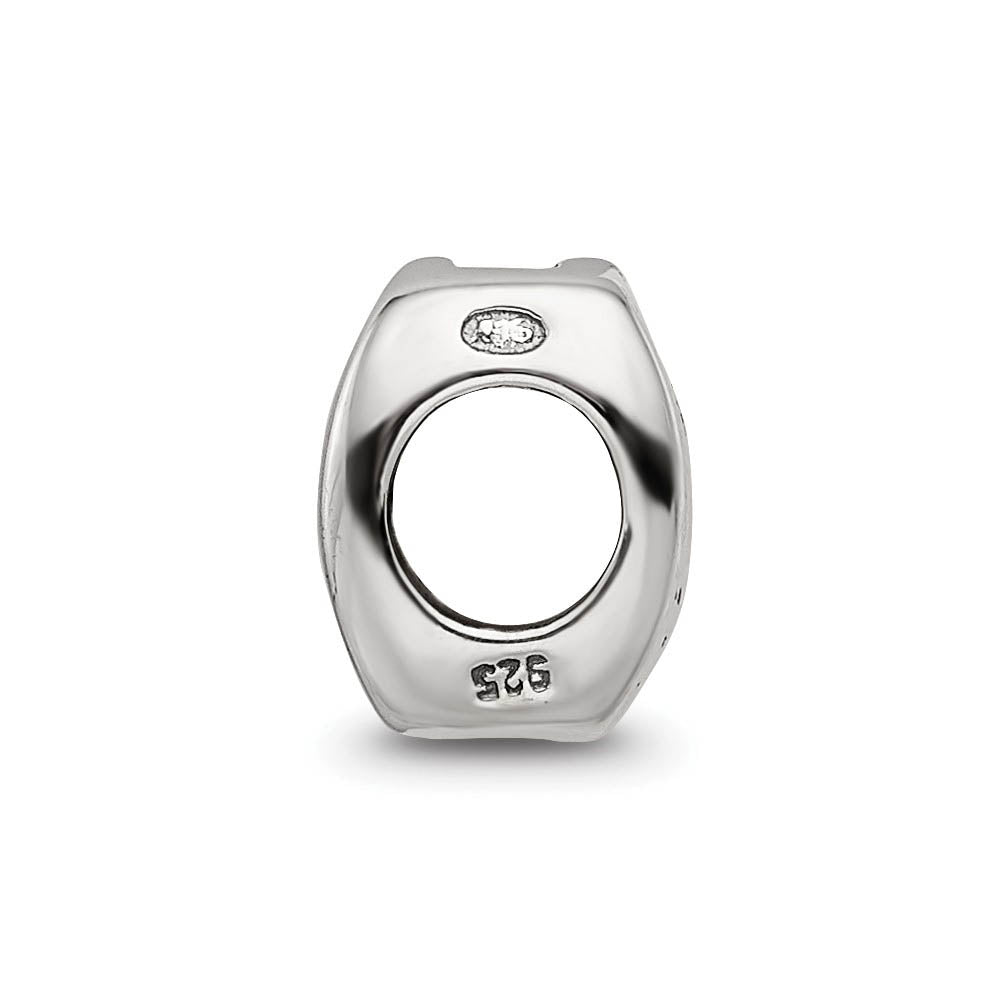 Alternate view of the Sterling Silver Sagittarius the Archer Zodiac Bead Charm by The Black Bow Jewelry Co.