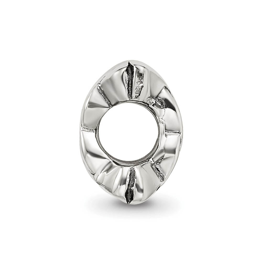 Alternate view of the Sterling Silver Celtic Knot Bead Charm by The Black Bow Jewelry Co.