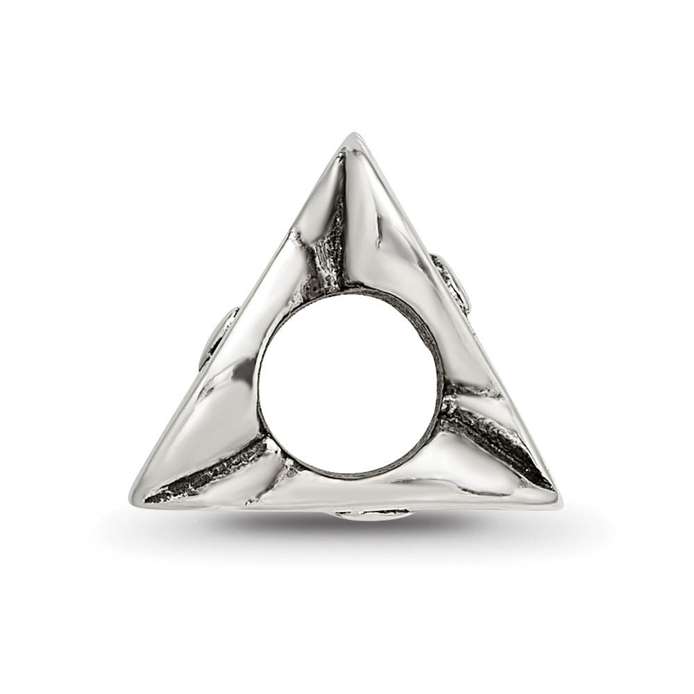 Alternate view of the Sterling Silver Special Year Number 16 Bead Charm by The Black Bow Jewelry Co.