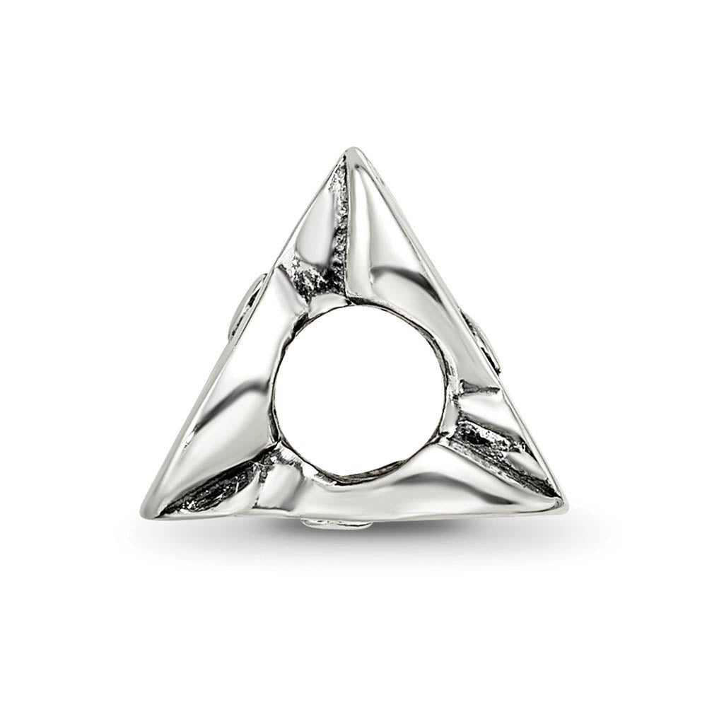 Alternate view of the Sterling Silver Special Year Number 18 Bead Charm by The Black Bow Jewelry Co.