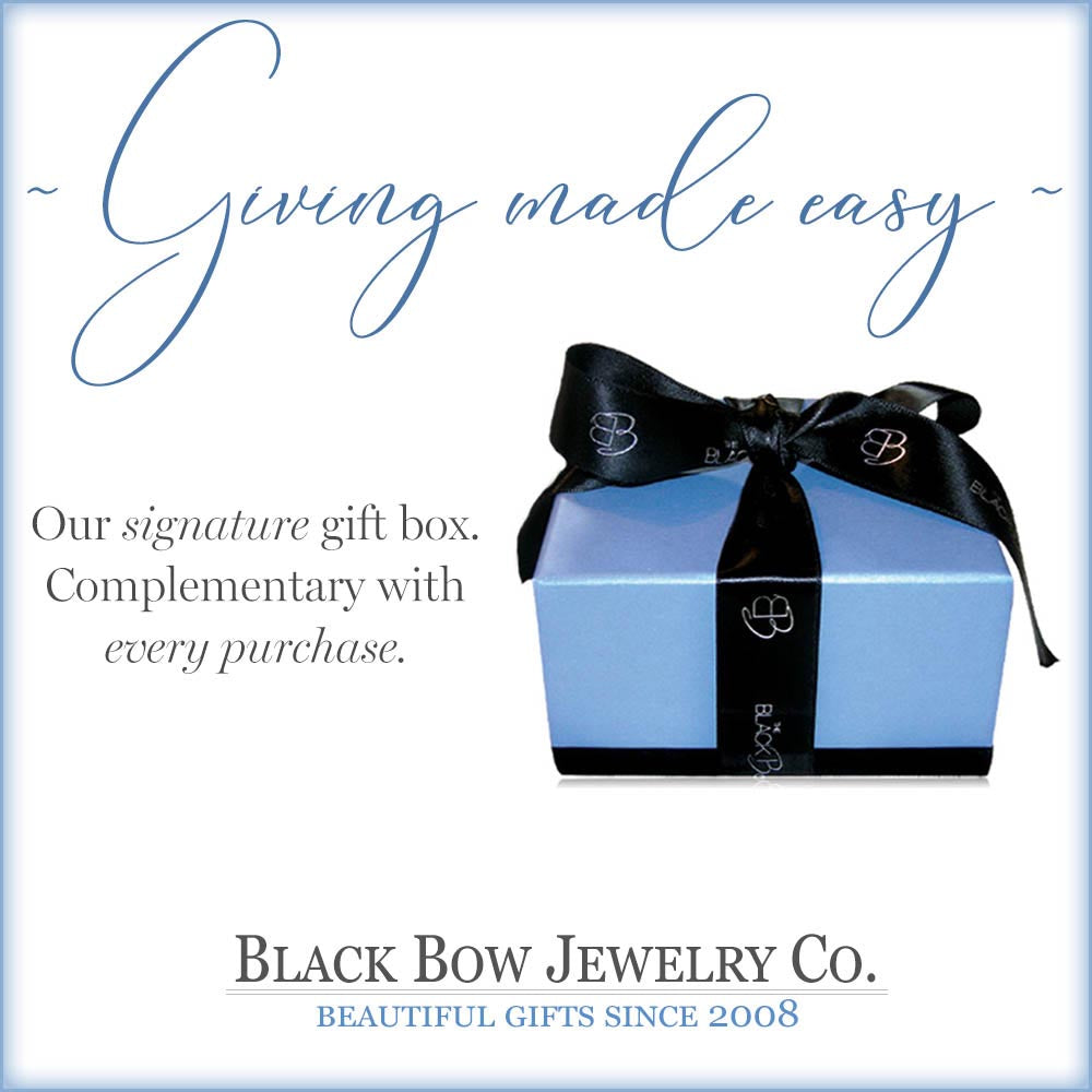 Alternate view of the 1/20 Ctw Blue &amp; White Diamond Small Oval Necklace in Sterling Silver by The Black Bow Jewelry Co.