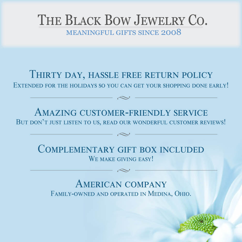 The Black Bow Jewelry Company; An American Company - Free shipping Over $59 - Easy Returns - Amazing customer service - Free gift box and so much more.