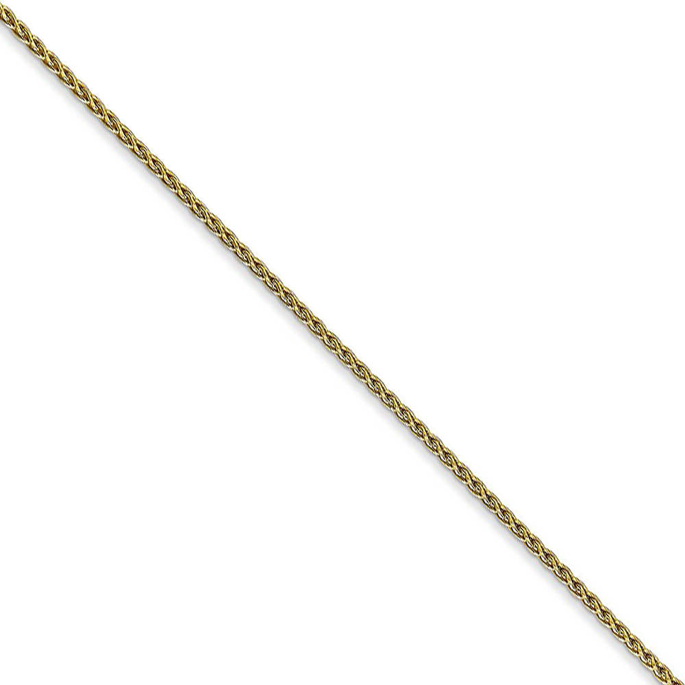 1.2mm 10k Yellow Gold Parisian Wheat Chain Necklace