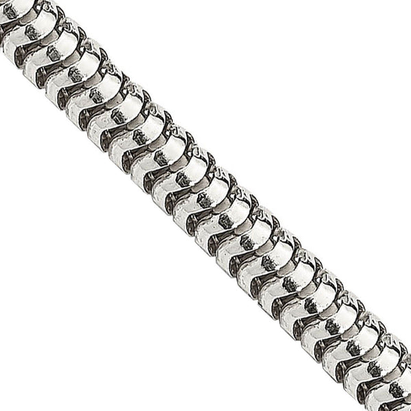 thumbnail image 2 of 3mm .925 Italy Sterling Silver Black Rhodium Snake Chain Necklace - 16" To 30", Adjustable 2 of 14