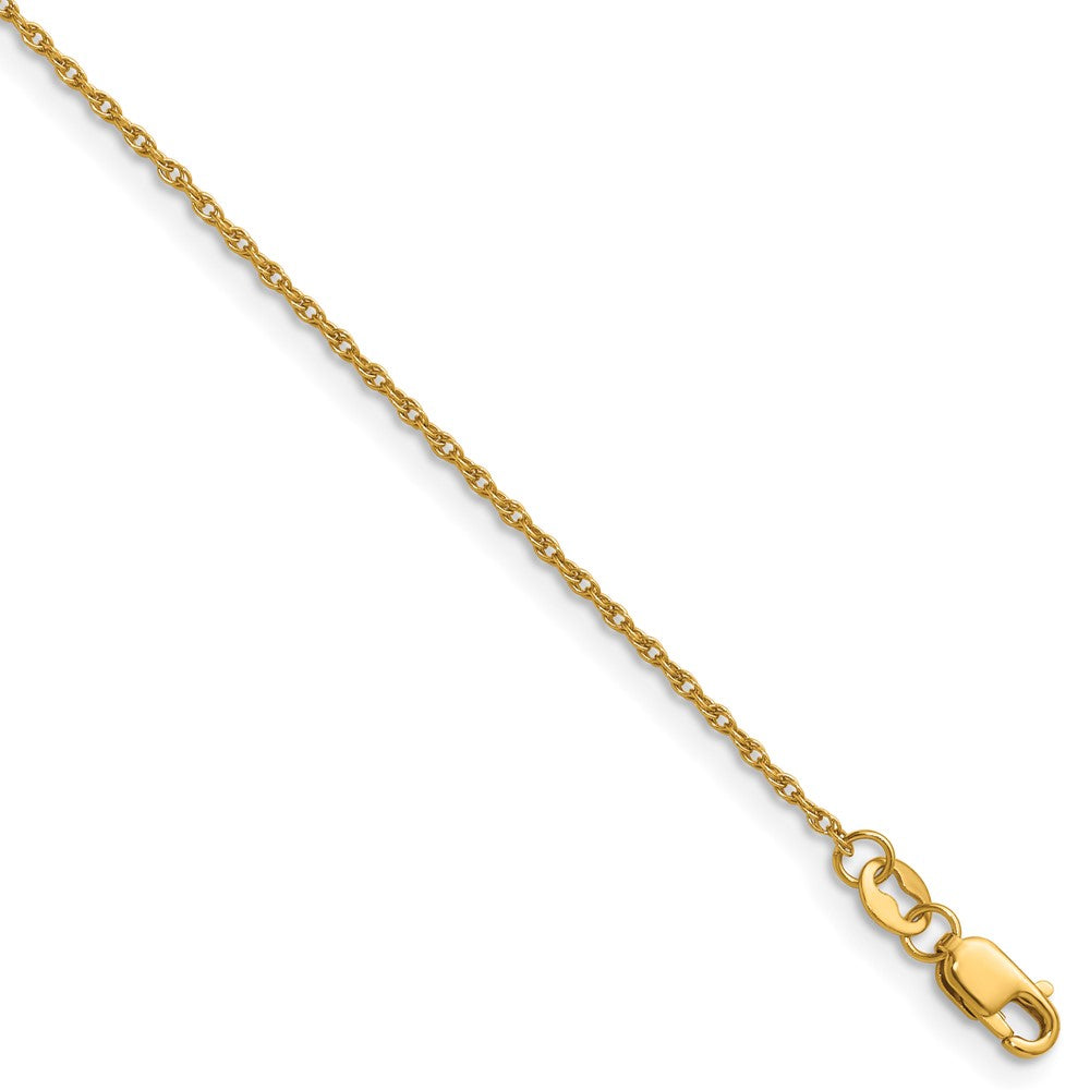 1/20 14K Gold Filled 1.2mm Solid Ropa Chain Necklace, Item C10887 by The Black Bow Jewelry Co.