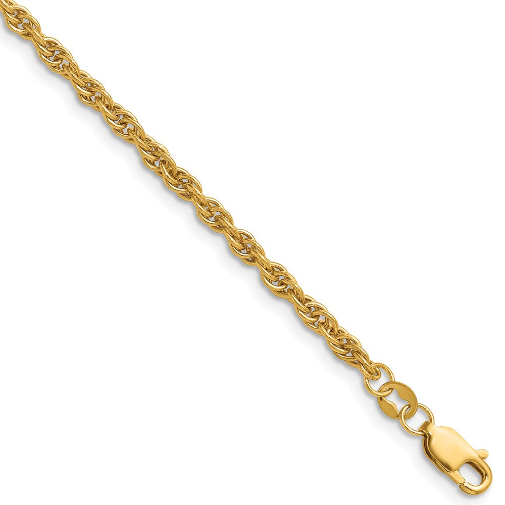 1/20 14K Gold Filled 2.9mm Solid Ropa Chain Necklace