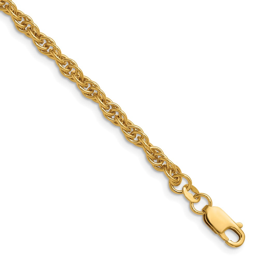 1/20 14K Gold Filled 3.8mm Solid Ropa Chain Necklace