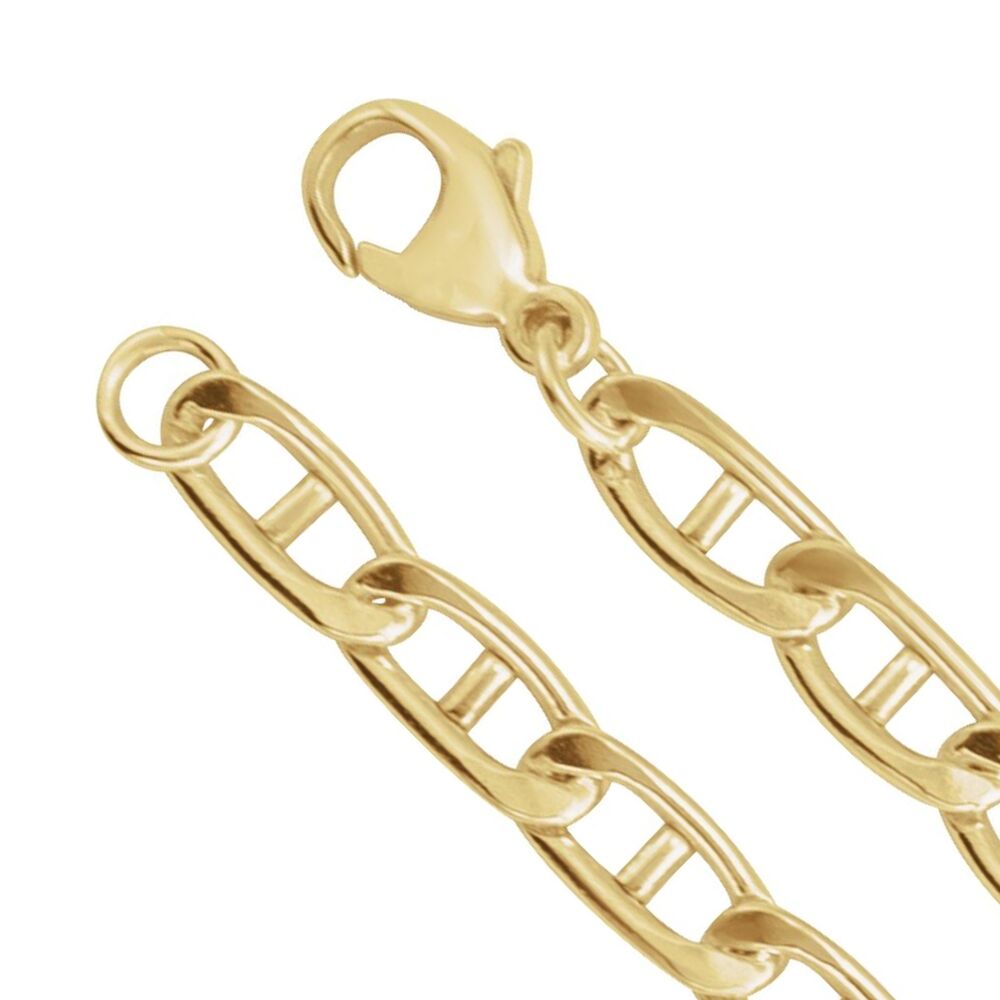 1/20 14K Yellow Gold Filled 5.1mm Anchor Chain Necklace, Item C10918 by The Black Bow Jewelry Co.