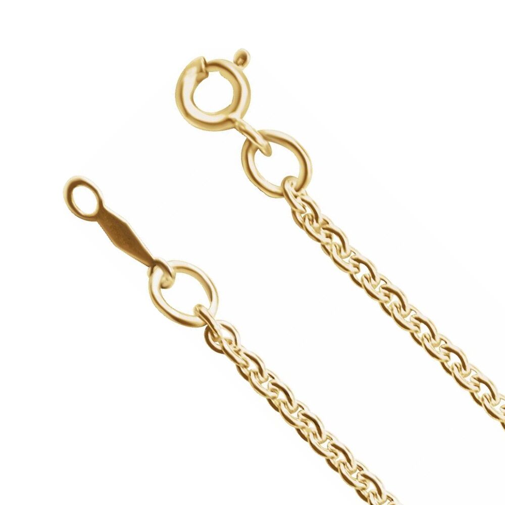 1/20 14K Yellow Gold Filled 2mm Solid Cable Chain Necklace, Item C10926 by The Black Bow Jewelry Co.