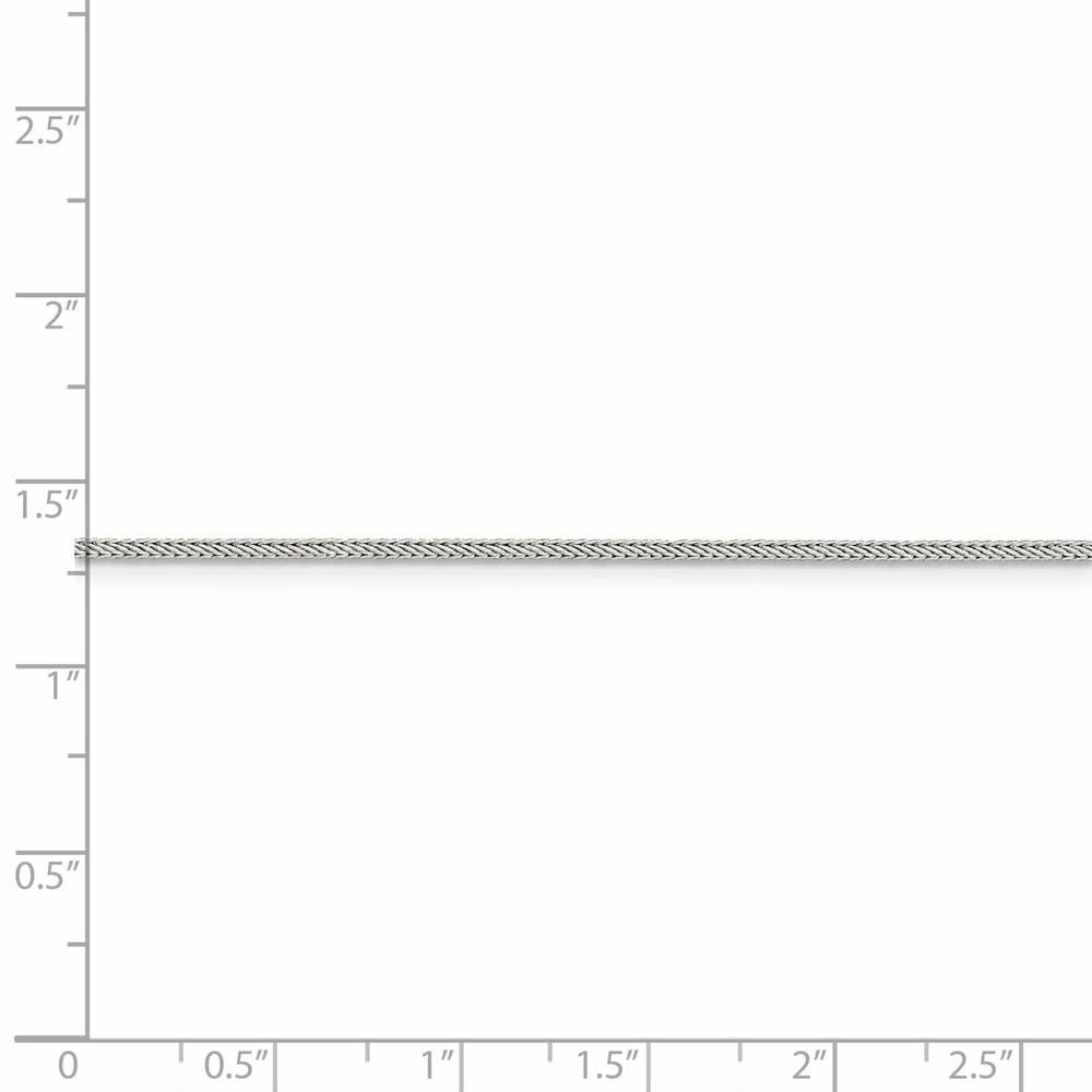 Alternate view of the 1/20 Carat Diamond Awareness Sterling Silver Ribbon Necklace by The Black Bow Jewelry Co.