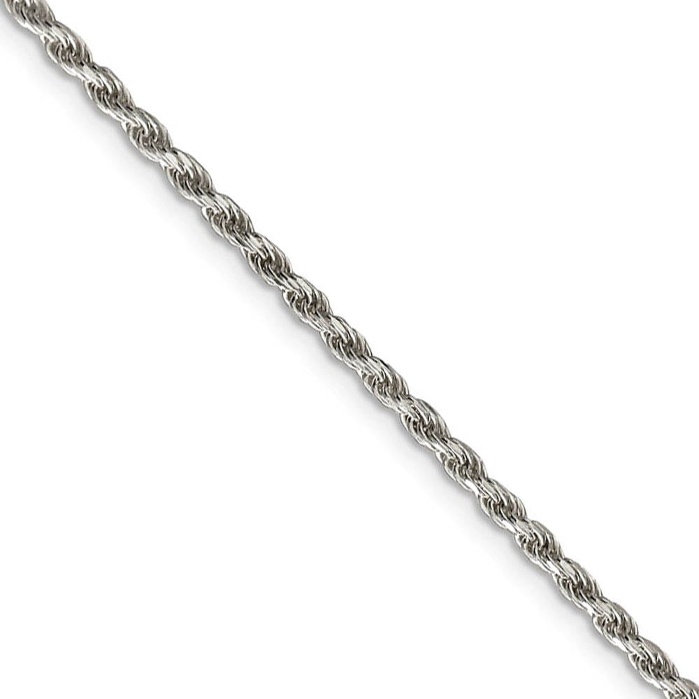Alternate view of the Sterling Silver Athletic Lg Polished Number 59 Necklace by The Black Bow Jewelry Co.