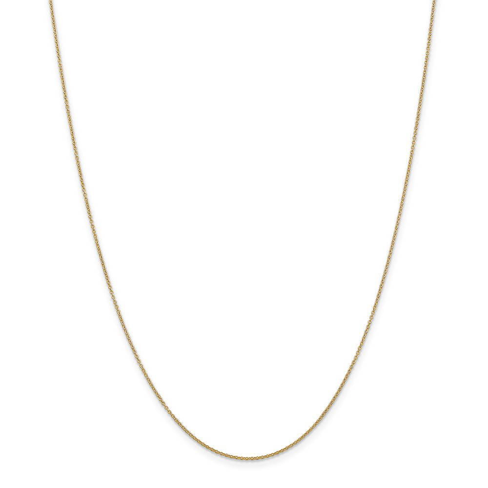 Alternate view of the 14k Two Tone Gold, Rhodium & CZ Number 15 Circle Necklace by The Black Bow Jewelry Co.