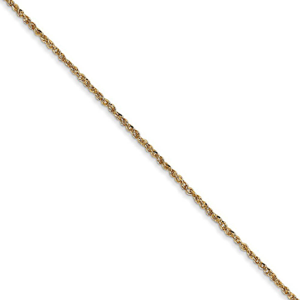 1.1mm, 14k Yellow Gold, Ropa Chain Necklace, Item C8515 by The Black Bow Jewelry Co.