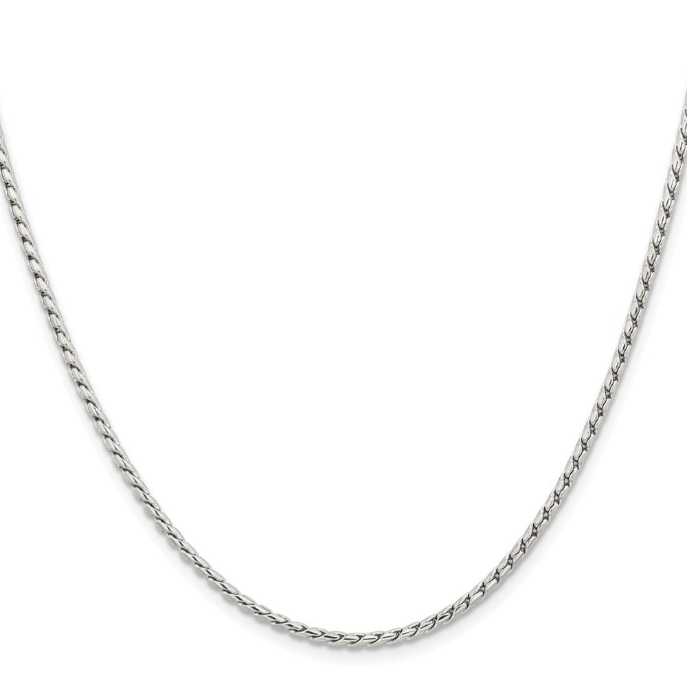 316L Stainless Steel 2.5mm Box Chain 16 - 36 20.0 Inches