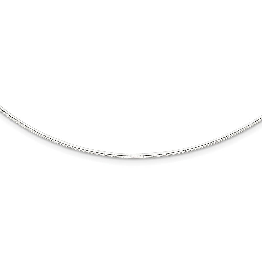1.6mm Sterling Silver Adjustable Neckwire Chain, 16-18 Inch, Item C9674 by The Black Bow Jewelry Co.